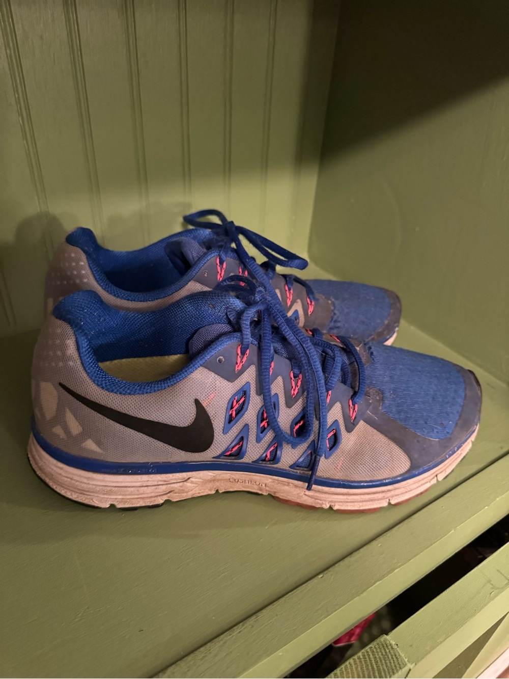 Nike Blue, Gray and Pink Trainer Sneakers